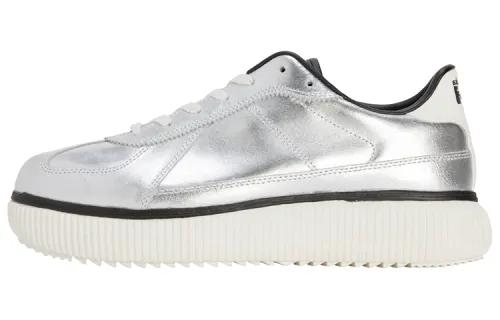 Onitsuka Tiger Delecity Comfortable Abrasion Resistant Low top Skateboard Shoes Unisex Silver