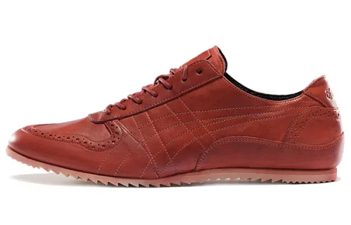 Onitsuka Tiger Skateboard Shoes Men's Low Top Red Brown