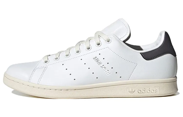 Adidas Originals Stan Smith Slip Resistant Abrasion Resistant Low top Skateboard Shoes Unisex White Black