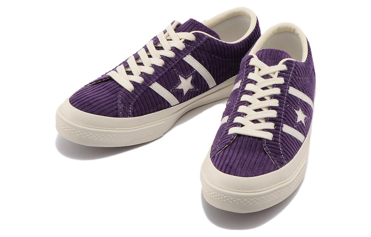 Кеды Converse Star&Bars CORDUROY (фиолетовый) — фото 2