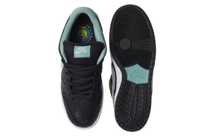 Мужские кеды Nike Dunk SB S.P.O.T. x Lance Mountain (черные) — 黑/金属铂/铜 — фото 4