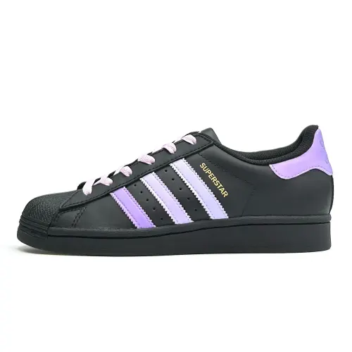 Adidas Originals SUPERSTAR Spring Summer Wisteria Gradient Gold Logo Shell Head