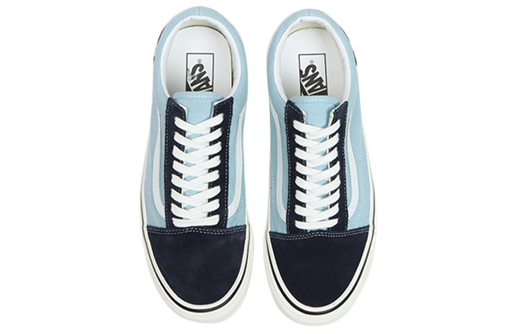 Кеды Vans Old Skool 36 DX (светло-голубые) — фото 3