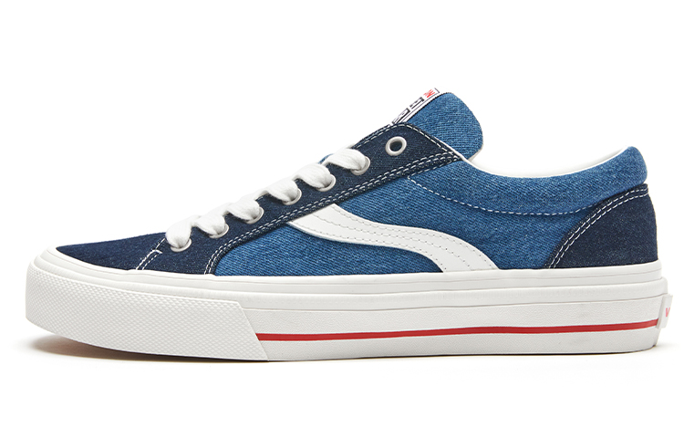 Vision Street Wear x Odd CIRKUS Astley Pro Low top Skateboard Shoes Unisex Denim Multicolor