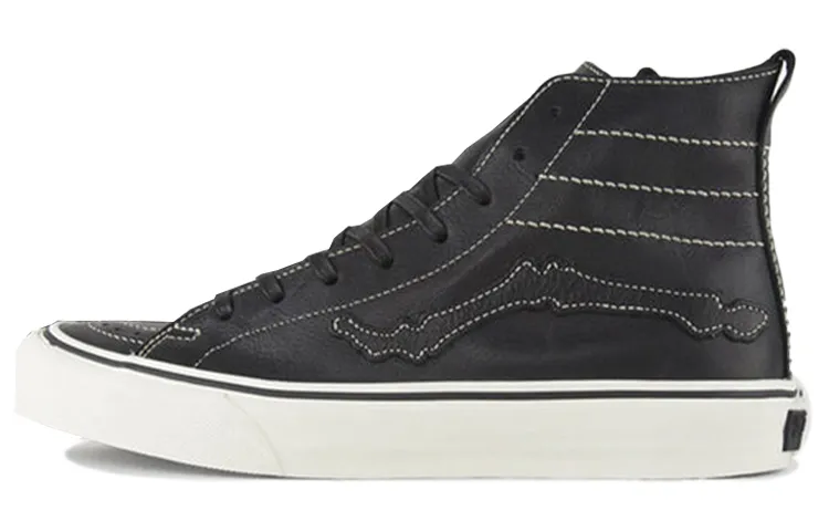 Sk8 Blends x Sk8 Vans-Hi Decon Lx 'Black Bones'