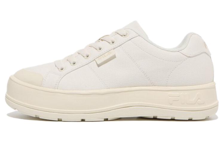 FILA Rules V2 CV Abrasion Resistant Breathable Low top Skateboard Shoes Women's Beige