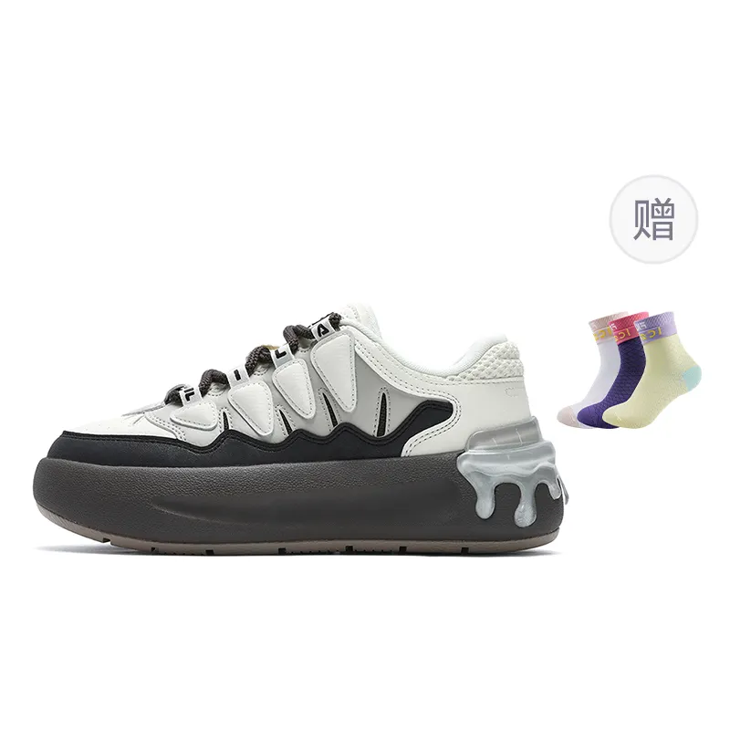 FILA CARROT 2 Low top Skateboard Shoes Women's Black White