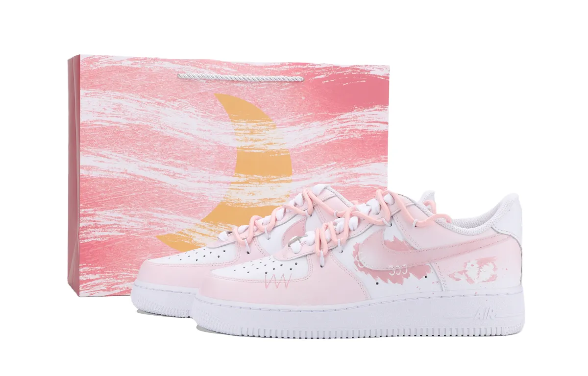 Nike Air Force 1 Heartbeat Moment Slip Resistant Abrasion Resistant Slip Resistant Abrasion Resistant Low top