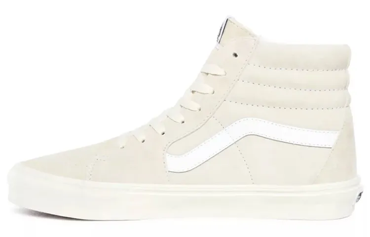 Sk8 Vans-Hi 'Pig Suede - Marshmallow'