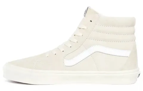 Sk8 Vans-Hi 'Pig Suede - Marshmallow'