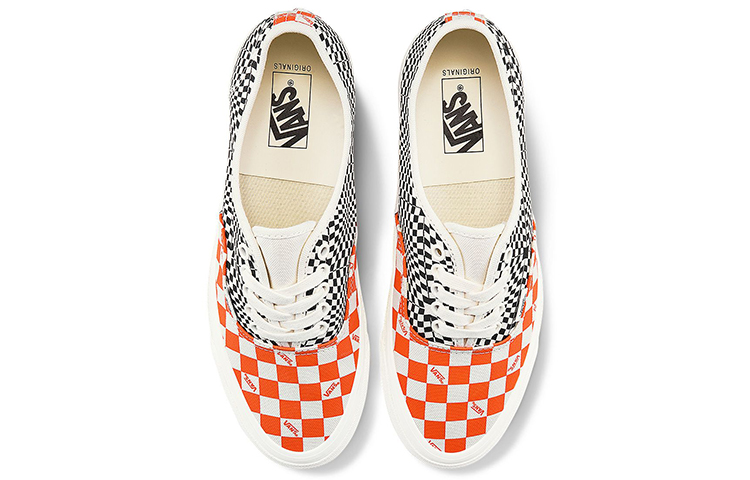Кеды Vans Authentic (черно-красные) — фото 3
