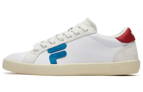 FILA FUSION Skateboard Shoes Women's Low Top FILA White/Blue/Red
