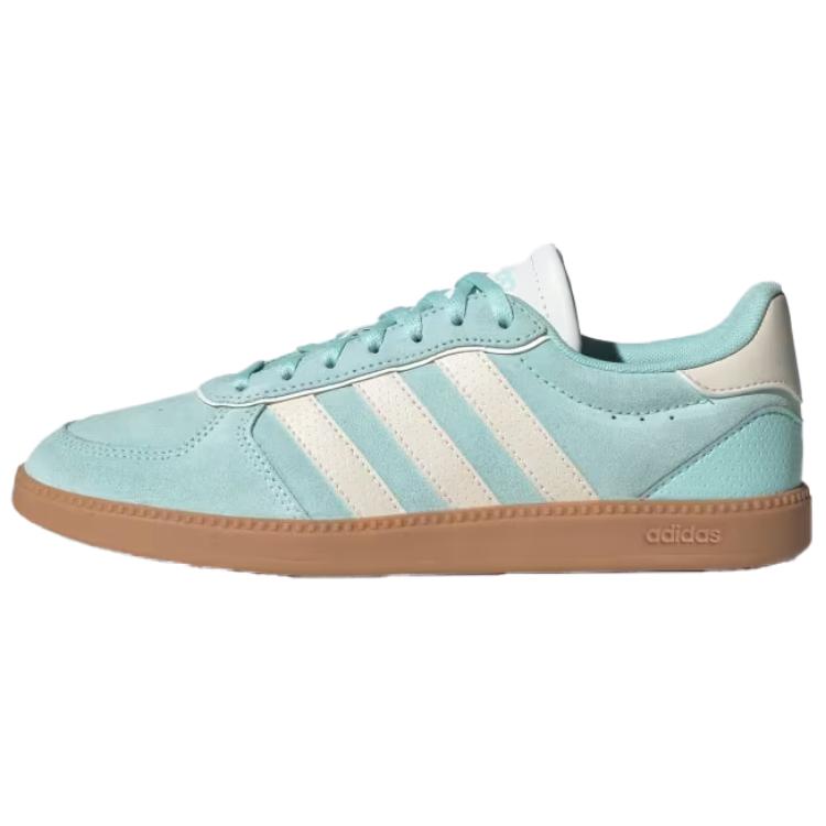 Женские кеды adidas LITE RACER 4.0 BREAKNET (зелено-белые)
