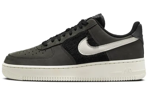 Nike Air Force 1 'Faux Fur Black Light Bone' Women's