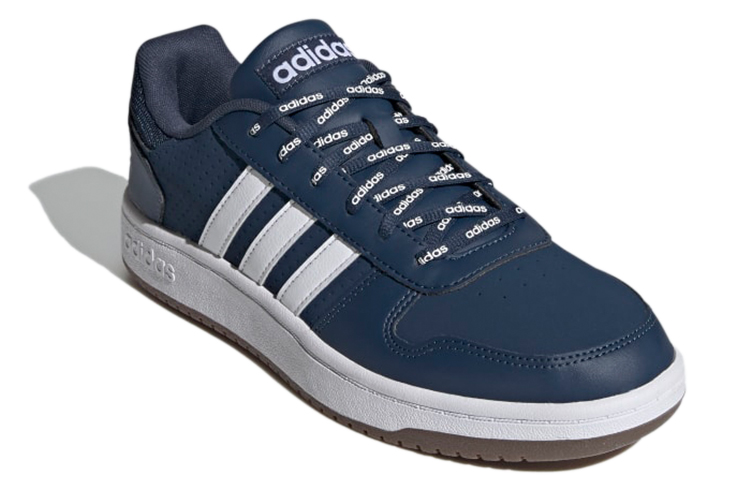 Кеды adidas neo Hoops 2.0 (сине-белые) — Синий / белый — фото 3