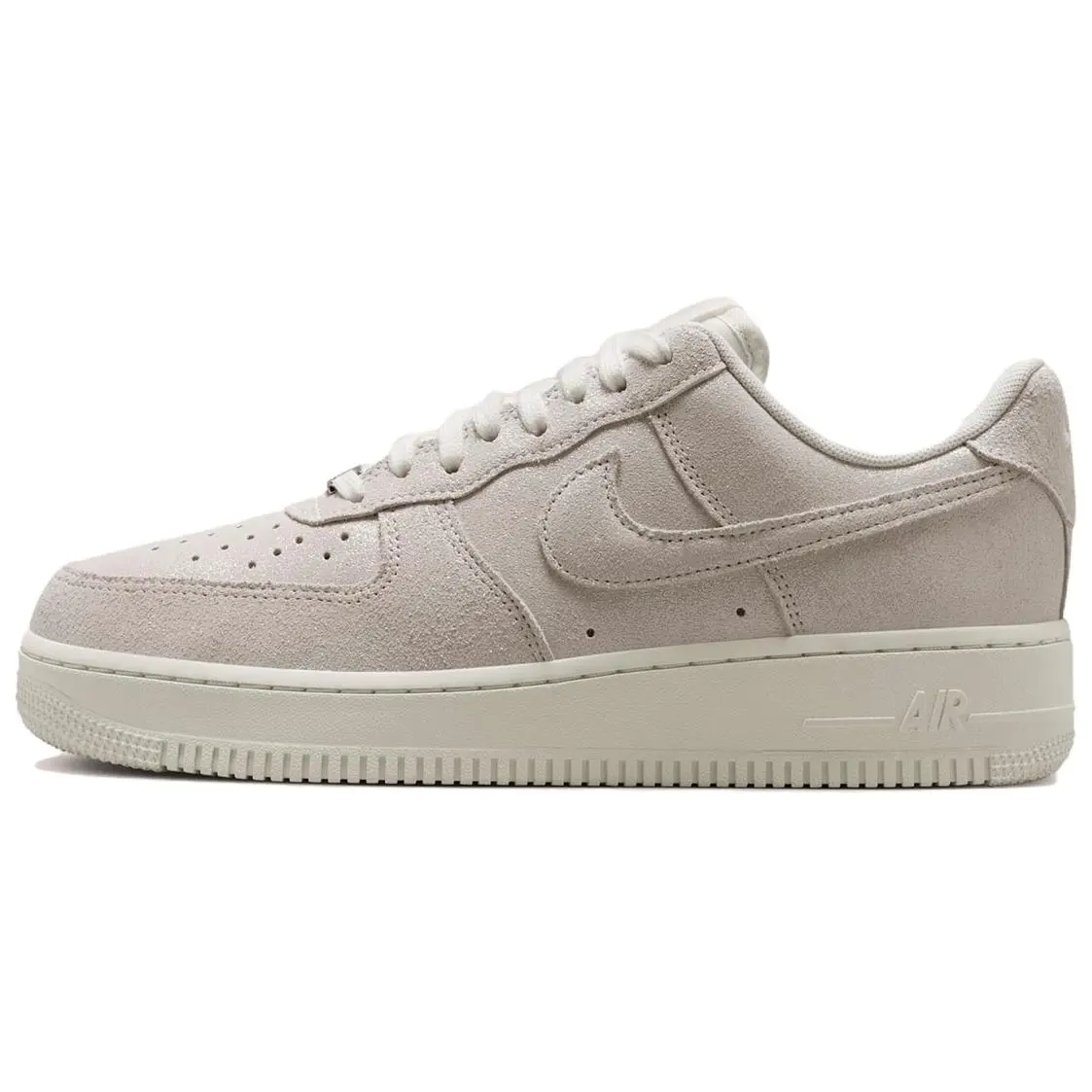 Nike Air Force 1 Low '07 Se Sail Glittery Suede Women's