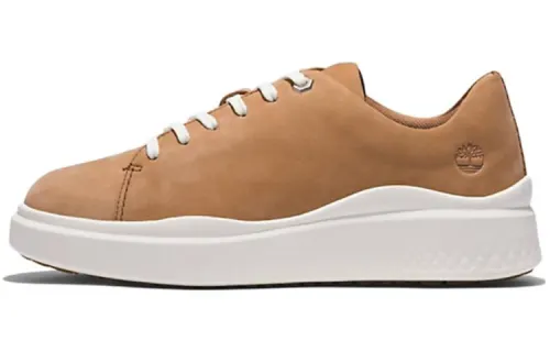 Timberland Skateboard Shoes Women's Low Top Light Brown