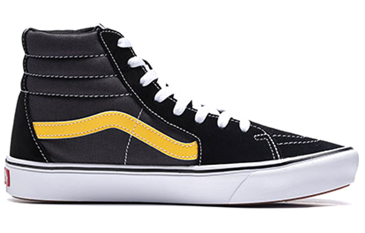 Кеды Vans SK8 (черные из замши) — Чёрный — фото 2