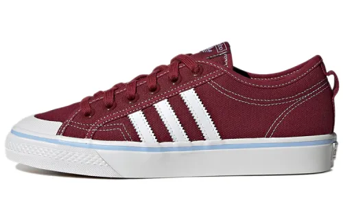 Adidas Originals NIZZA Low top Skateboard Shoes Women's Red White