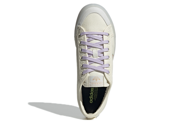 Женские кеды adidas Nizza Low (бежевые) — фото 5