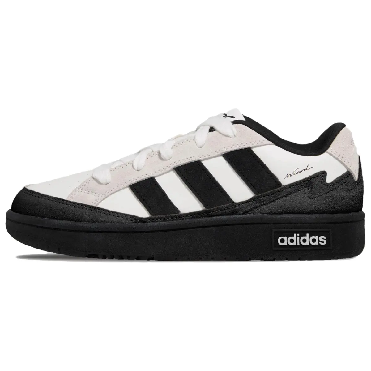 Adidas WCARD ADV Night Low top Skateboard Shoes Unisex Light Gray
