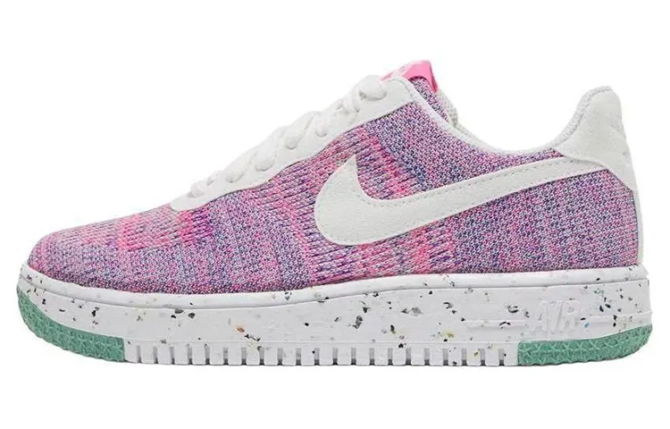 Nike Air Force 1 Low Crater Flyknit Fuchsia Glow Women's