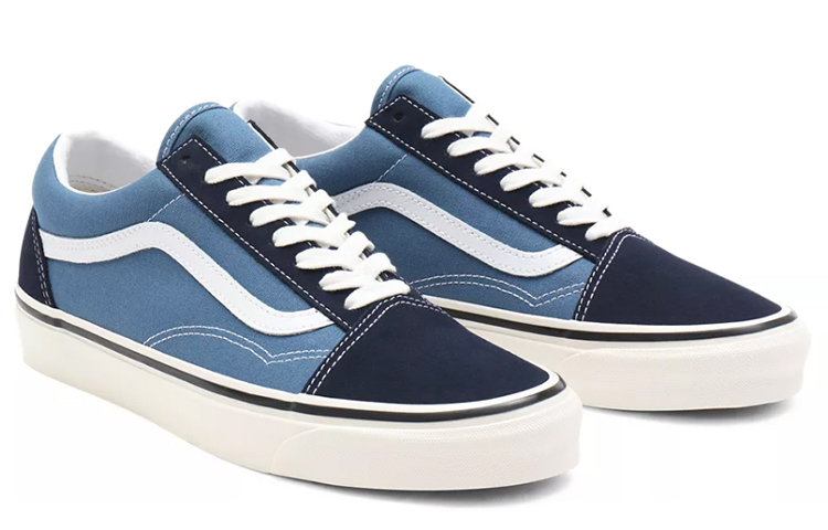 Кеды Vans Old Skool Anaheim Factory 36 Dx (голубые) — фото 3