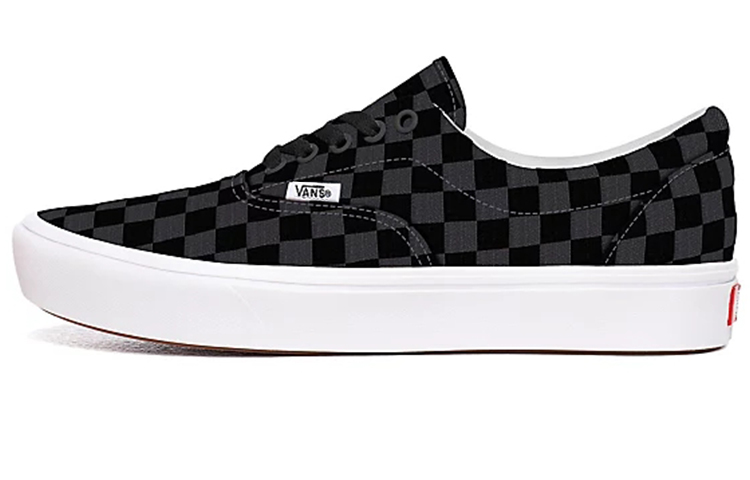 Vans Customs Checkerboard Era Grey/Black Grayblack