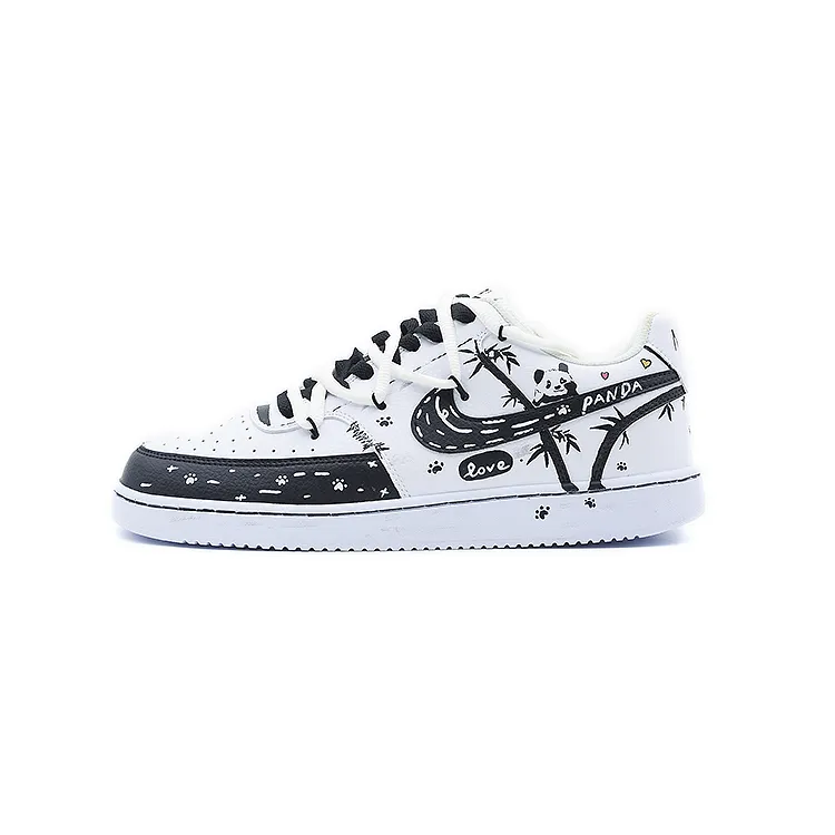 Nike Court Vision 1 LOW Next Nature Slip Resistant Abrasion Resistant Low top Skateboard Shoes Men's