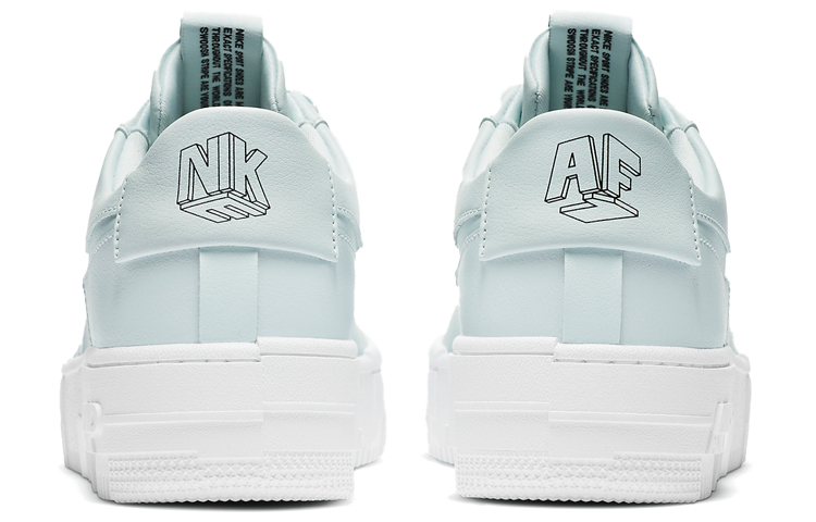 Женские кроссовки Nike Air Force 1 Pixel (светло-синие) — фото 5