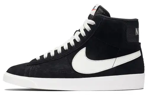 Nike Blazer Mid Vintage Suede Black Women's