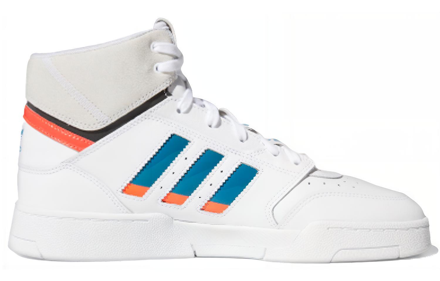 Кеды adidas originals Drop Step Xlt (бело-сине-оранжевые) — фото 2