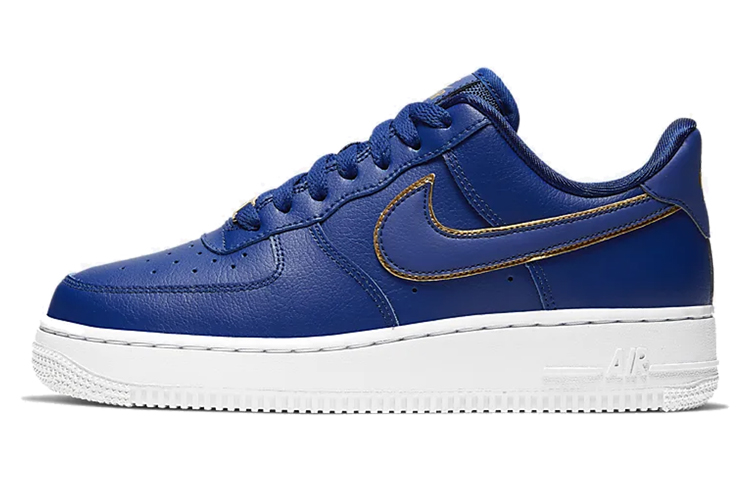Женские кеды Nike Air Force 1 (синие) — фото 1