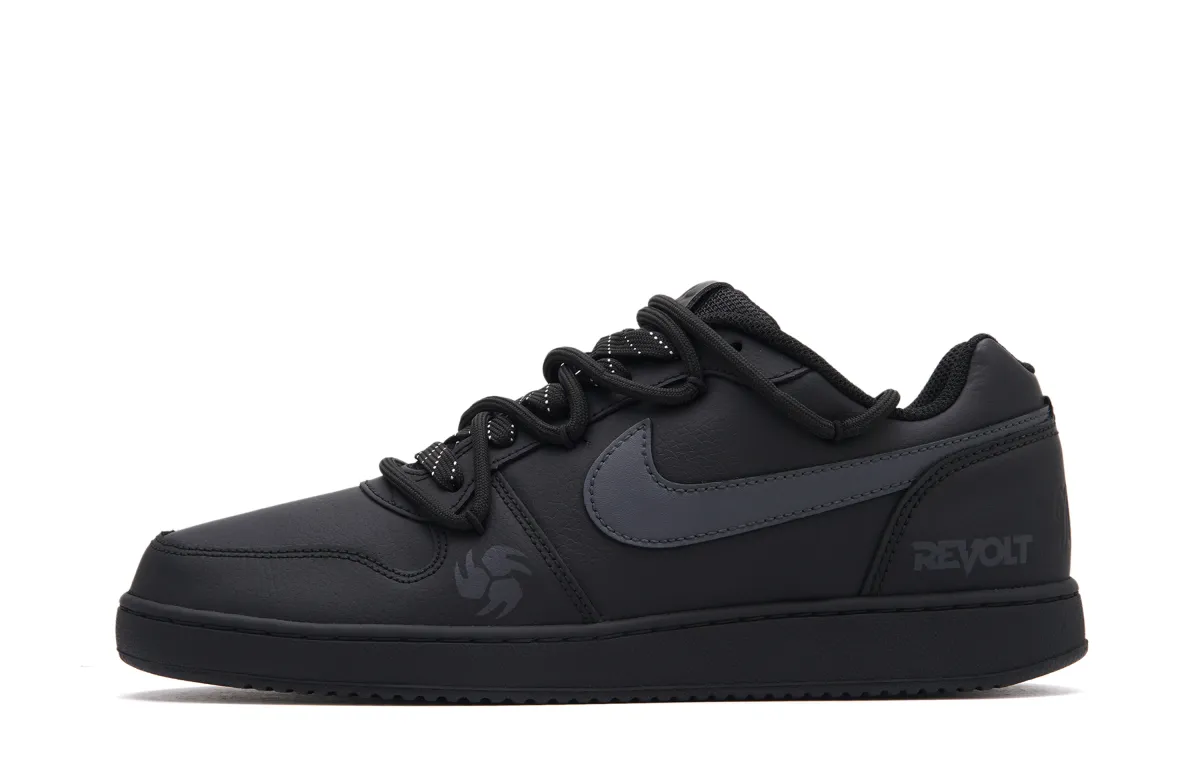 Nike EBERNON Low top Skateboard Shoes Men's Black