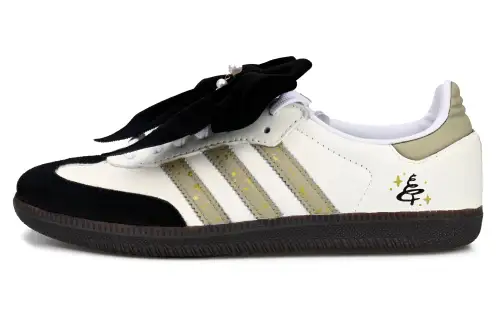Adidas Originals Samba Low top Skateboard Shoes Unisex Black Green