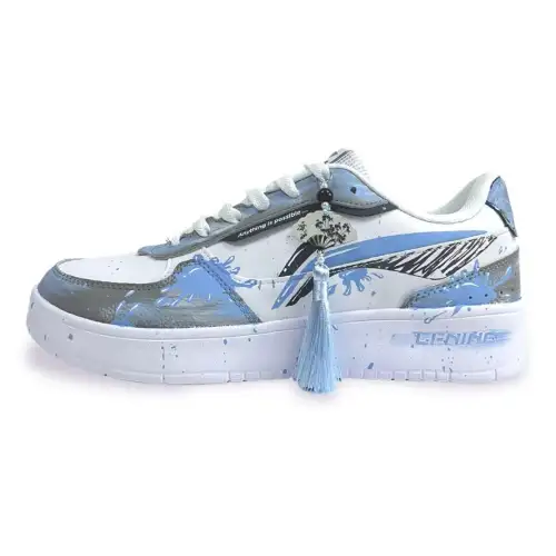 Li Ning Duda Slip Resistant, Abrasion Resistant, Breathable Slip Resistant, Abrasion Resistant, Breathable Low top