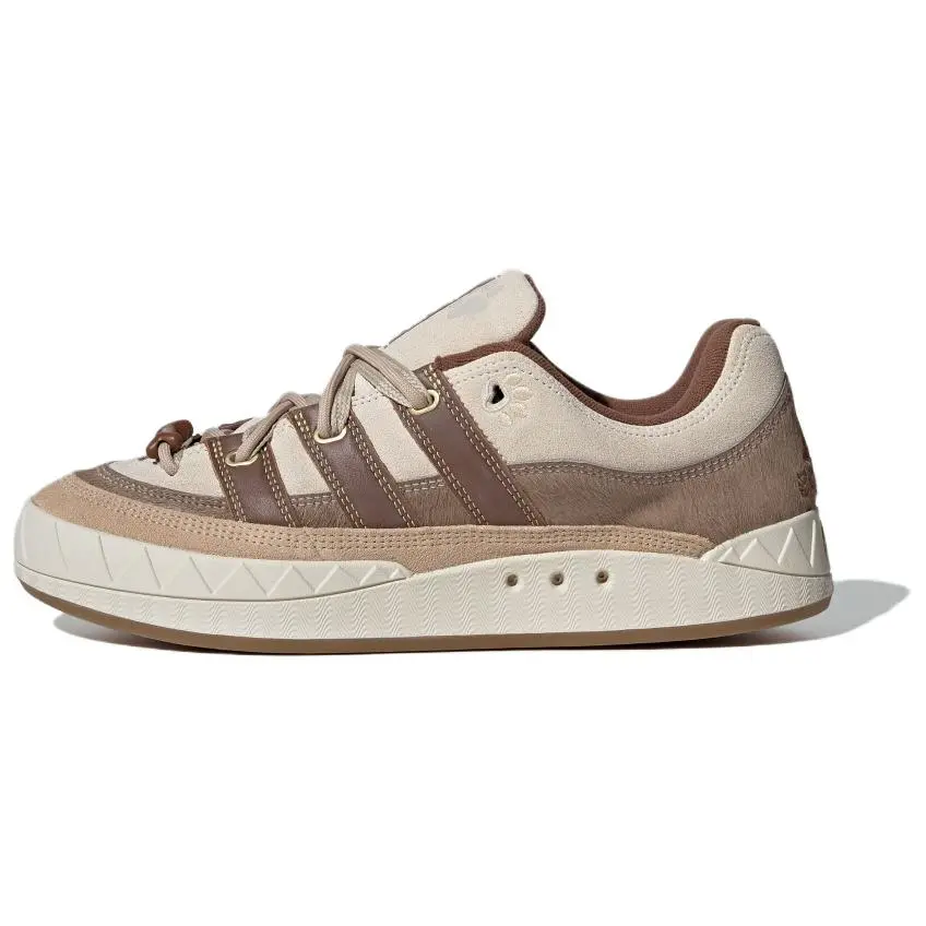 Adidas Adimatic Slip Resistant Abrasion Resistant Low top Skateboard Shoes Unisex Brown