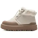 Li Ning Cocoa HI Fleece Lined Lining, Warm, Platform Height Increasing, Vintage Fashion, Comfortable Versatile