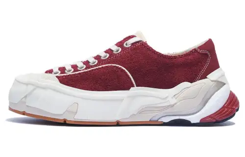 Li Ning Wuji Abrasion Resistant Breathable Low top Skateboard Shoes Women's Dark Crimson