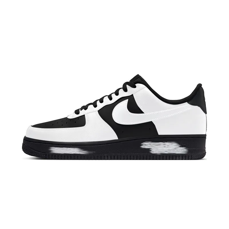 Nike Air Force 1 Low top Skateboard Shoes Unisex White Black