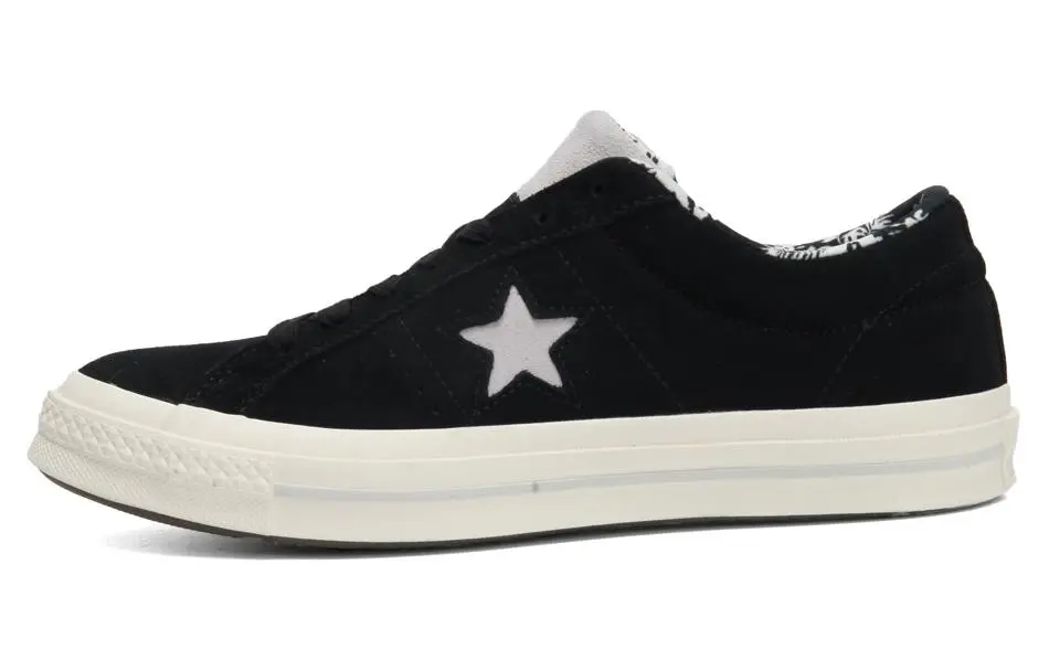 One Star Converse Low 'Tropical Black'