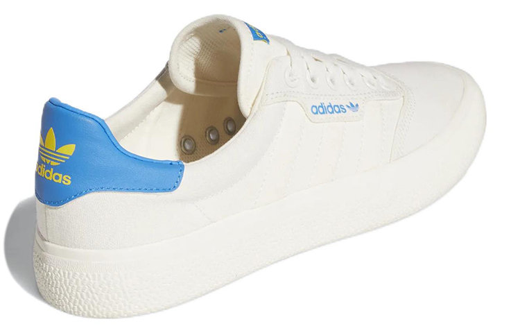 Кеды adidas originals 3MC Vulc (бело-синие) — фото 4