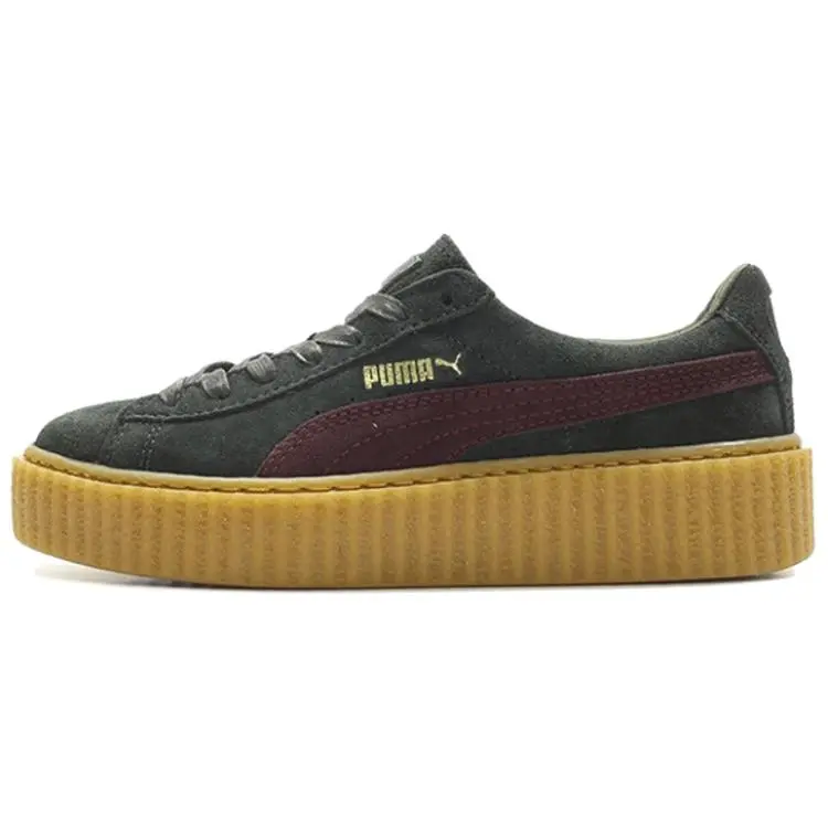 PUMA Creepers Rihanna Fenty Suede Green Women's