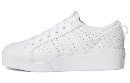 Adidas Wmns Nizza Platform 'Triple White Perforated' Women's