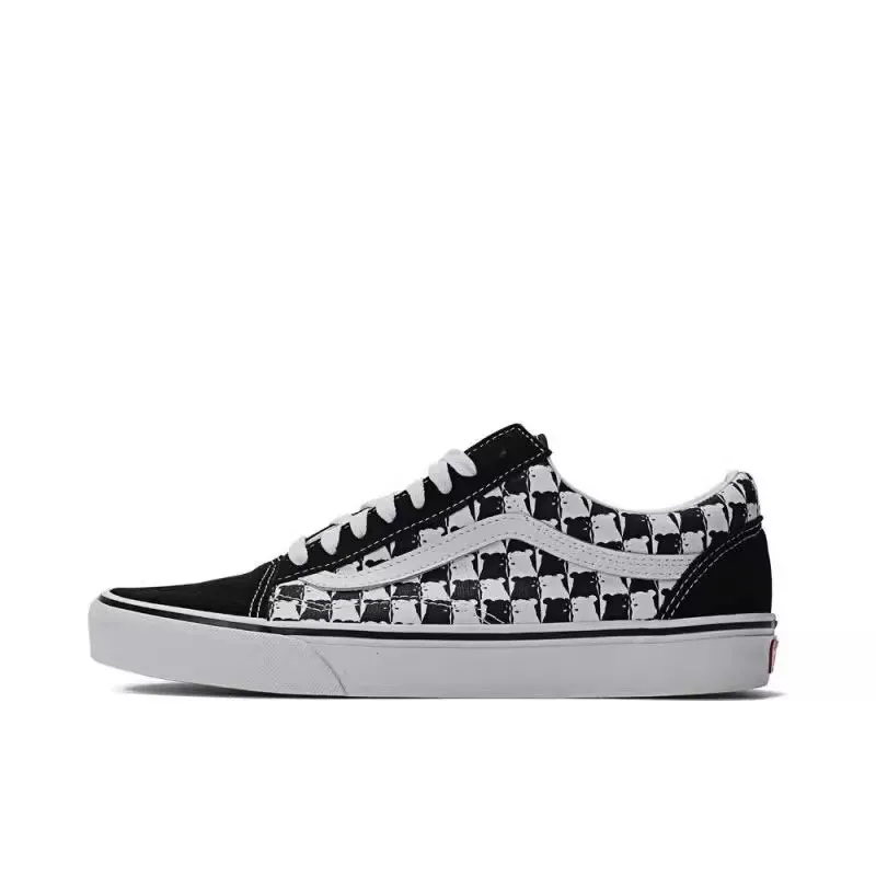 Vans Old Skool Low top Skateboard Shoes Unisex Black White