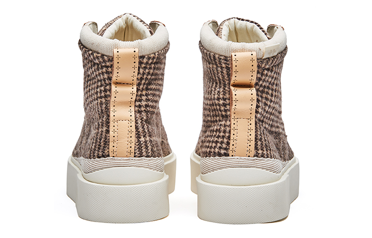 EQLZ EQUALIZER Fault HI Skateboard Shoes Unisex Brown Misprint