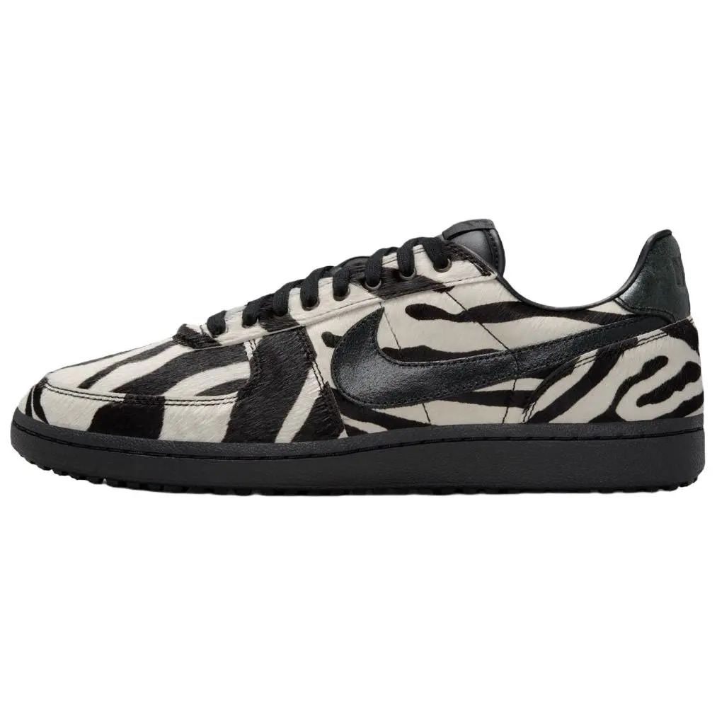 Nike Field General Skateboard Shoes Unisex Zebra Black
