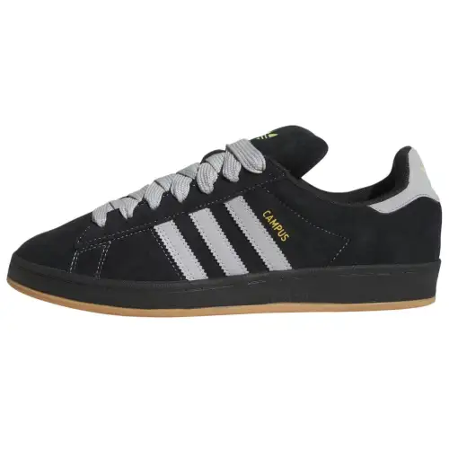 Adidas Originals Campus 90s Slip Resistant Abrasion Resistant Low top Skateboard Shoes Unisex Black