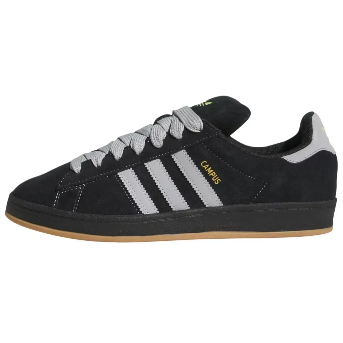 Adidas Originals Campus 90s Slip Resistant Abrasion Resistant Low top Skateboard Shoes Unisex Black