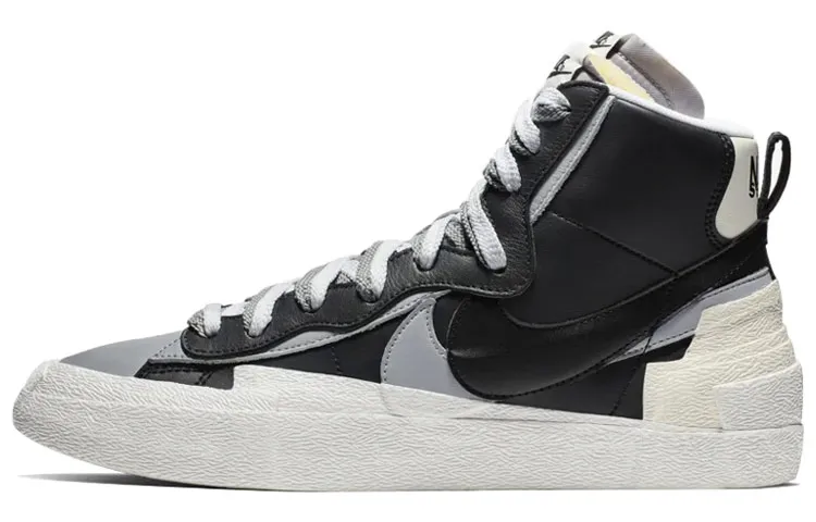 Nike X Sacai Blazer Mid 'Black Grey'